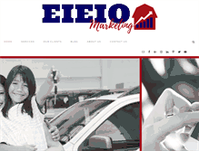 Tablet Screenshot of eieiomarketing.com